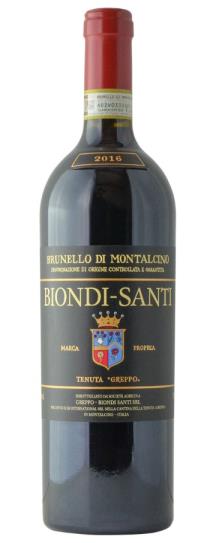 2016 Biondi Santi Brunello di Montalcino