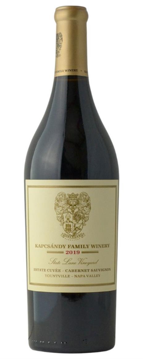 2019 Kapcsandy Family Winery Cabernet Sauvignon Estate Cuvee