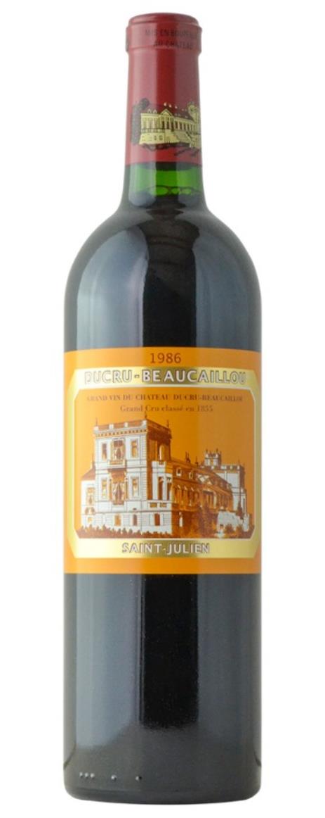 1986 Ducru Beaucaillou 2022 Ex-Chateau Release