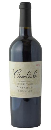 2019 Carlisle Winery Zinfandel Rossi Ranch