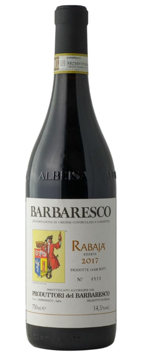 2017 Produttori del Barbaresco Barbaresco Riserva Rabaja