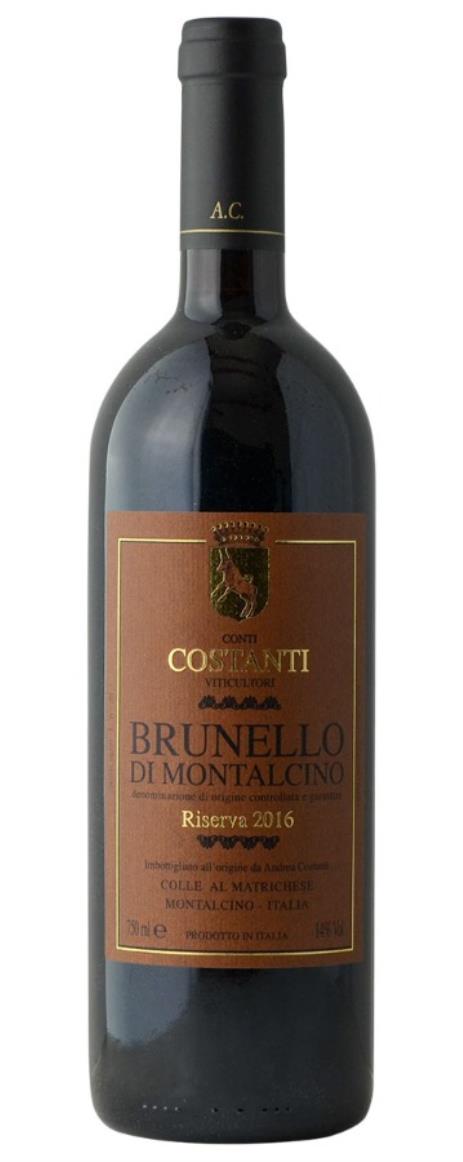2016 Costanti Brunello di Montalcino Riserva