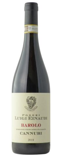 2018 Luigi Einaudi Barolo Cannubi