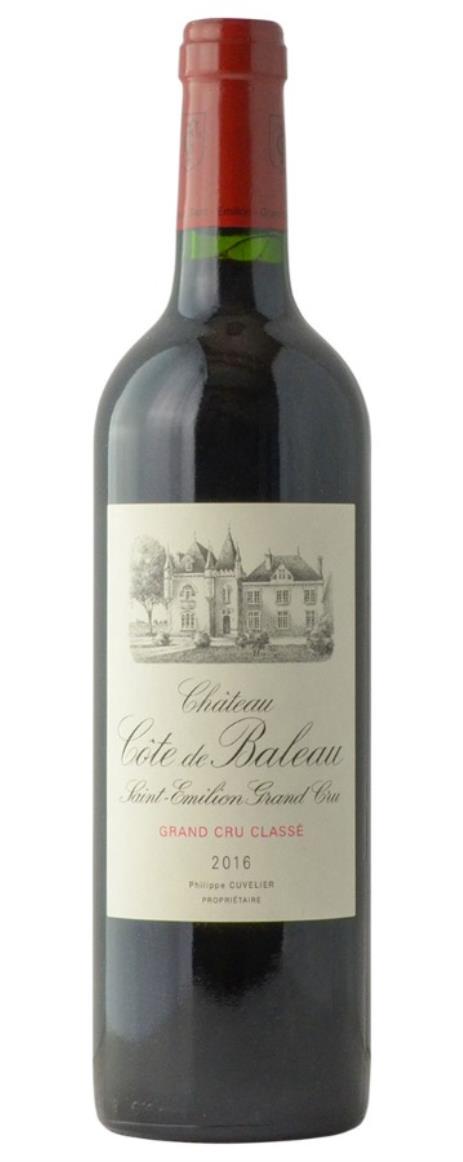 2016 Cote de Baleau Bordeaux Blend