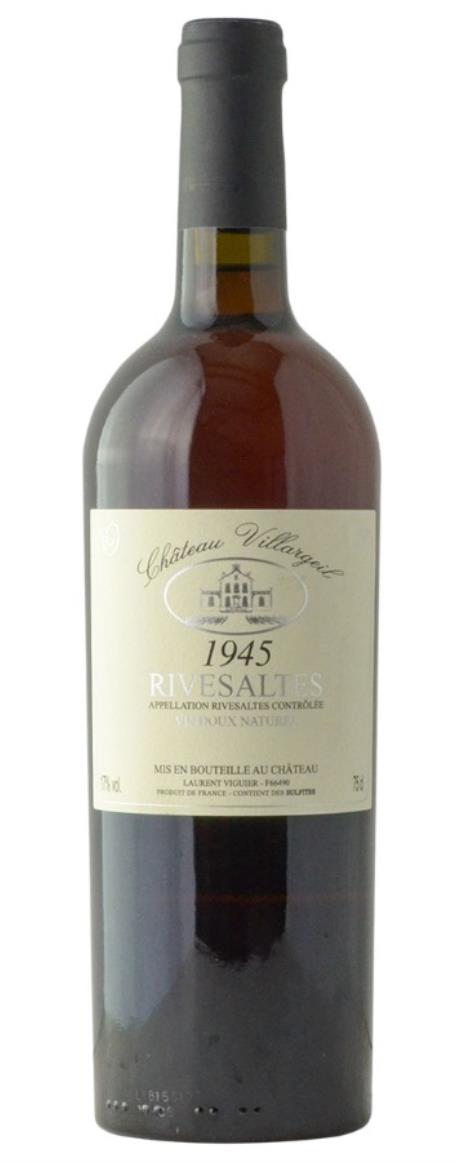 1945 Chateau Villargeil Rivesaltes Vin Doux Naturel