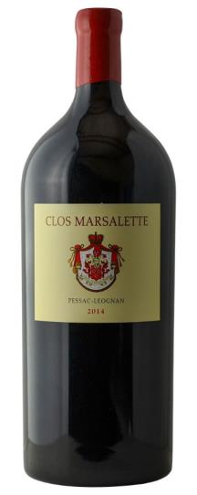 2014 Clos Marsalette Bordeaux Blend