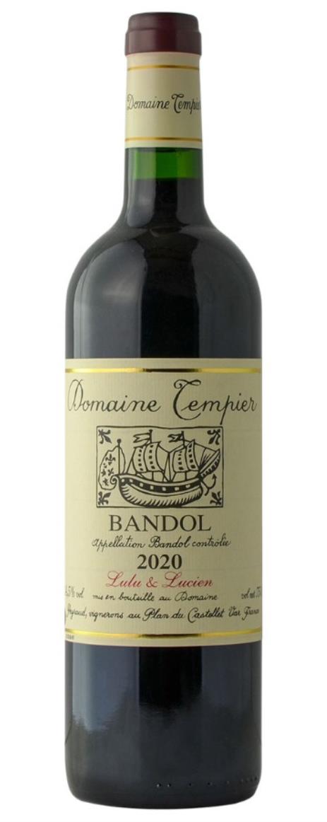 2020 Domaine Tempier Bandol Rouge Lulu et Lucien