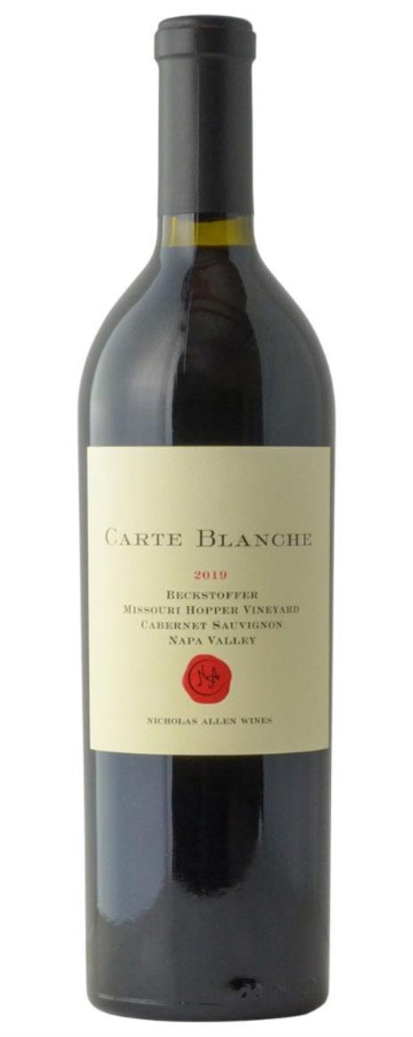 2019 Carte Blanche Wines Cabernet Sauvignon