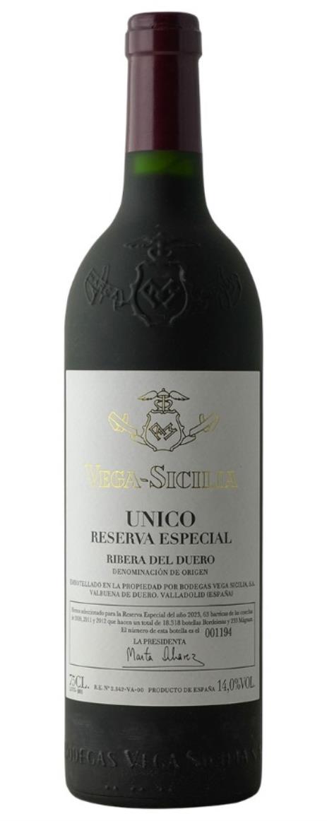 NV Vega Sicilia 2023 Release Unico Reserva Especial