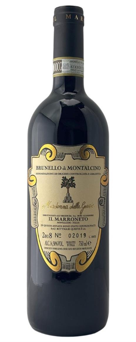 2018 Il Marroneto Brunello di Montalcino Madonna delle Grazie