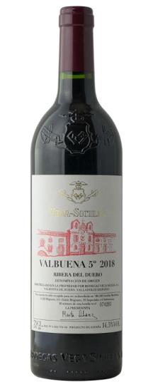 2018 Vega Sicilia Valbuena 5 Year Old Tinto