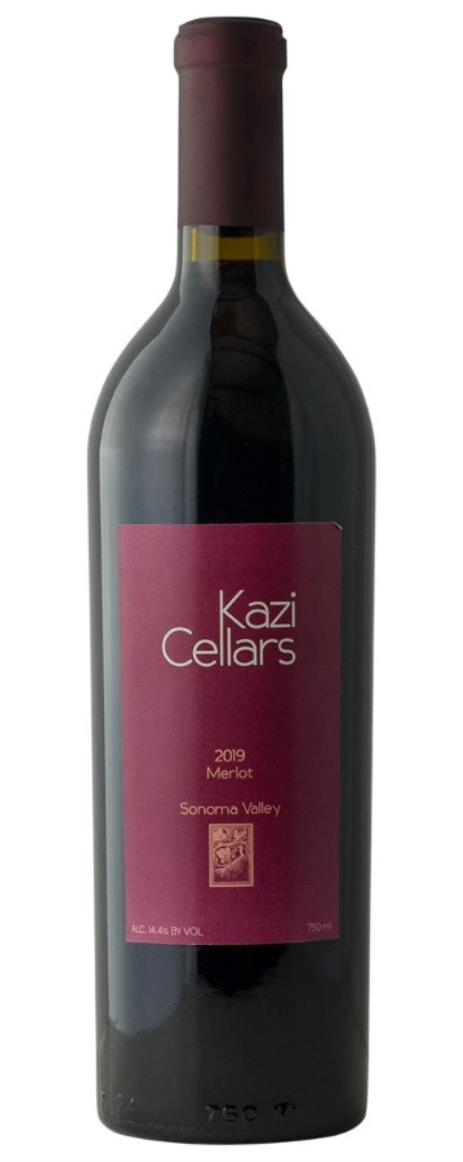 2019 Kazi Cellars Merlot Sonoma Valley