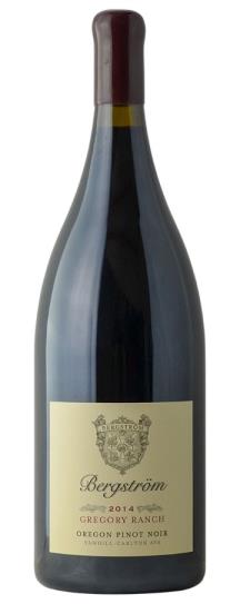 2014 Bergstrom Pinot Noir Gregory Vineyard