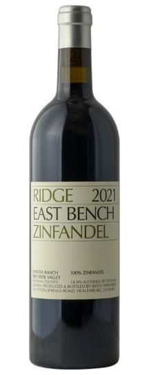 2021 Ridge Zinfandel East Bench