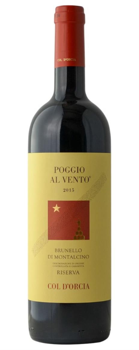 2015 Col d'Orcia Poggio Al Vento Brunello di Montalcino Riserva