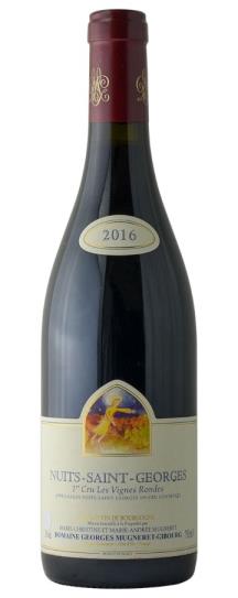 2016 Domaine Mugneret-Gibourg Nuits St Georges les Vignes Rondes