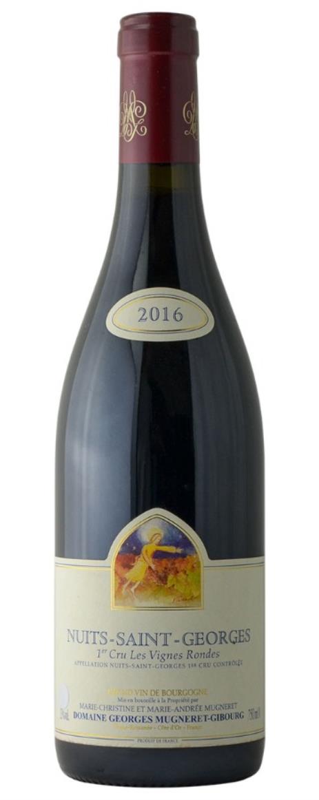 2016 Domaine Mugneret-Gibourg Nuits St Georges les Vignes Rondes