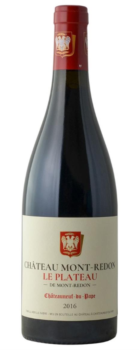 2016 Chateau Mont-Redon Chateauneuf-du-Pape Le Plateau