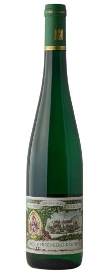 2022 Von Schubert Maximin Grunhauser Grunhauser Herrenberg Kabinett