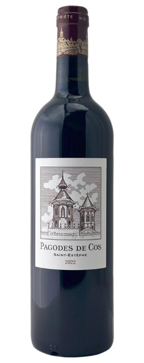 2022 Les Pagodes de Cos Bordeaux Blend