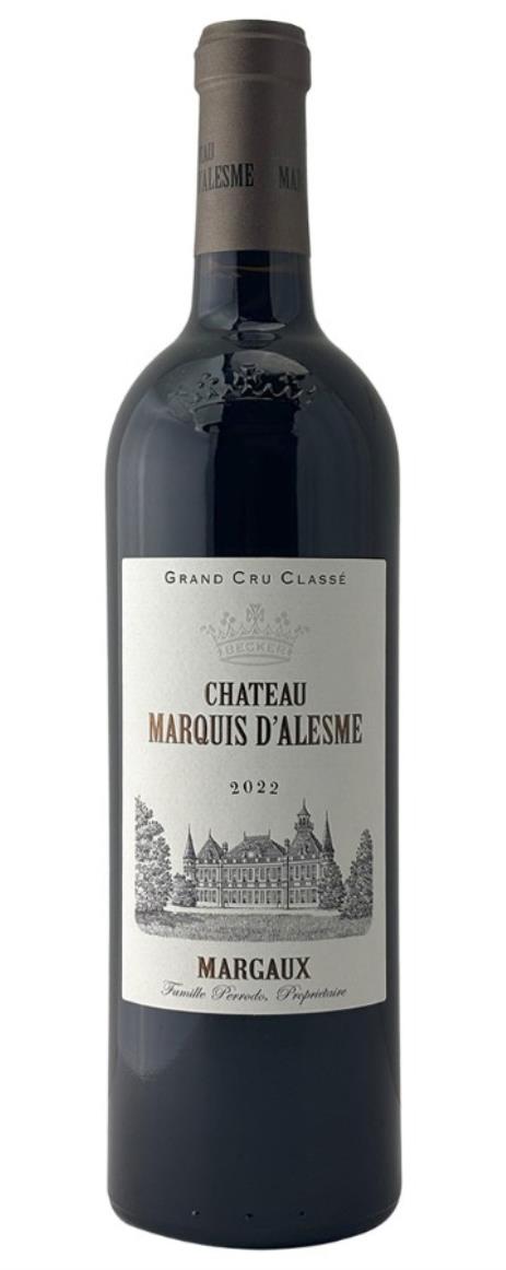 2022 Marquis d'Alesme Becker Bordeaux Blend