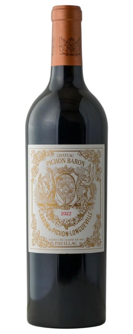 2022 Pichon-Longueville Baron Bordeaux Blend