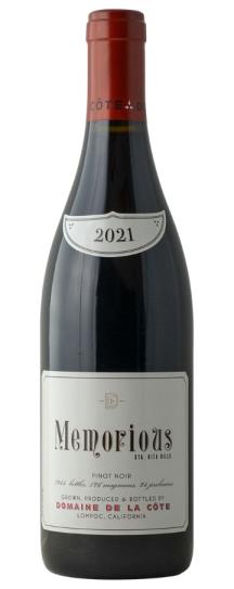 2021 Domaine de la Cote Memorious Pinot Noir