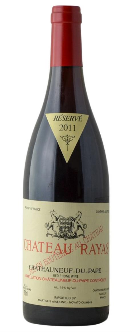 2011 Chateau Rayas Chateauneuf du Pape Reserve