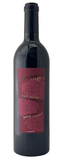 2017 Switchback Ridge Merlot Peterson Family Vineyard