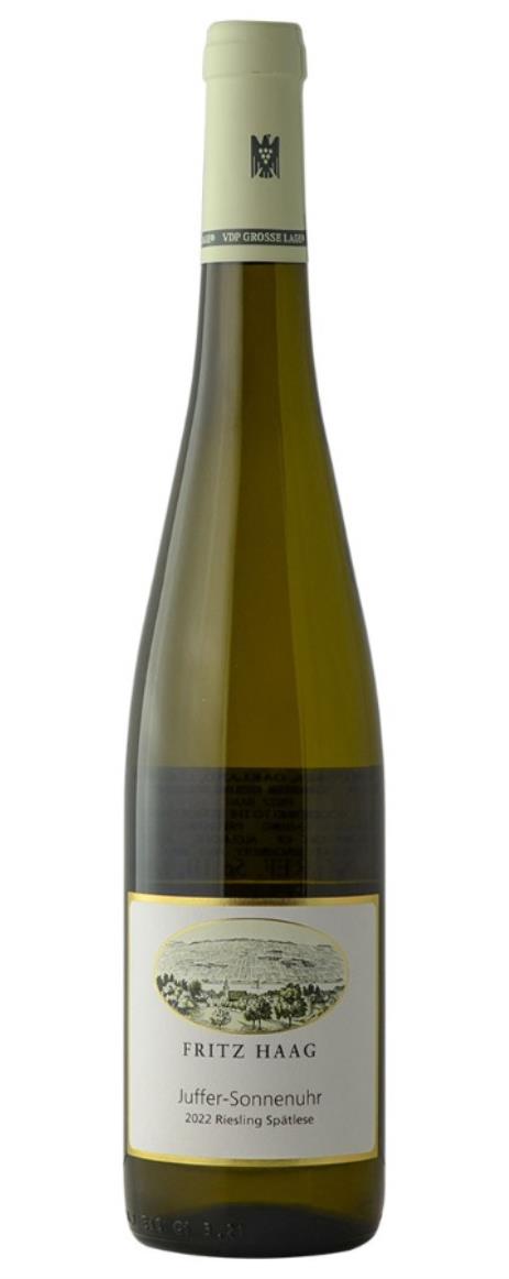 2022 Fritz Haag Juffer Sonnenuhr Riesling Spatlese Grosse Lage