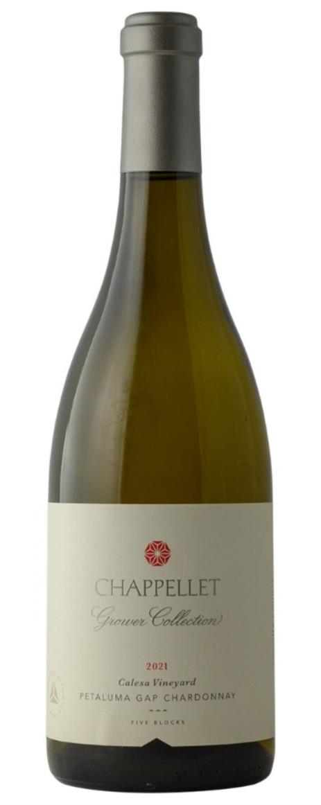 2021 Chappellet Chardonnay Growers Collection Calesa Vineyard Petaluma