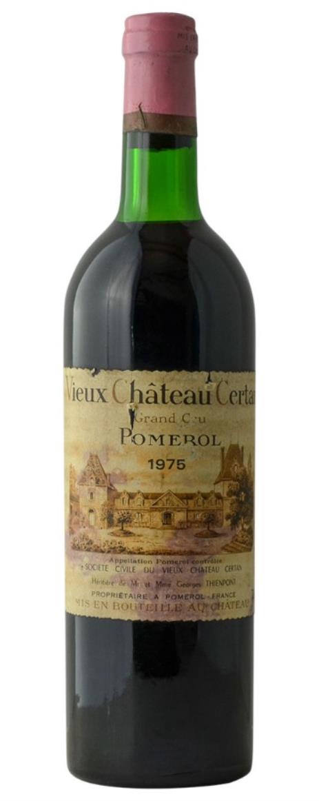 1975 Vieux Chateau Certan Bordeaux Blend
