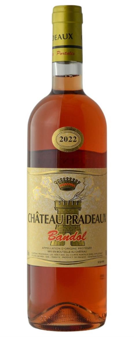 2022 Chateau Pradeaux Bandol Rose