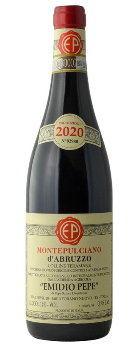 2020 Emidio Pepe Montepulciano d'Abruzzo
