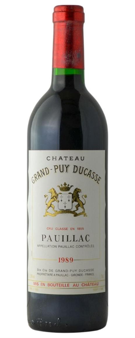 1989 Grand-Puy-Ducasse Bordeaux Blend