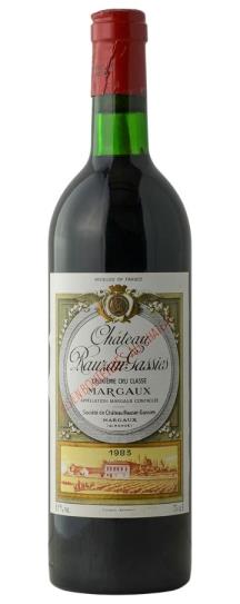 1983 Rauzan-Gassies Bordeaux Blend