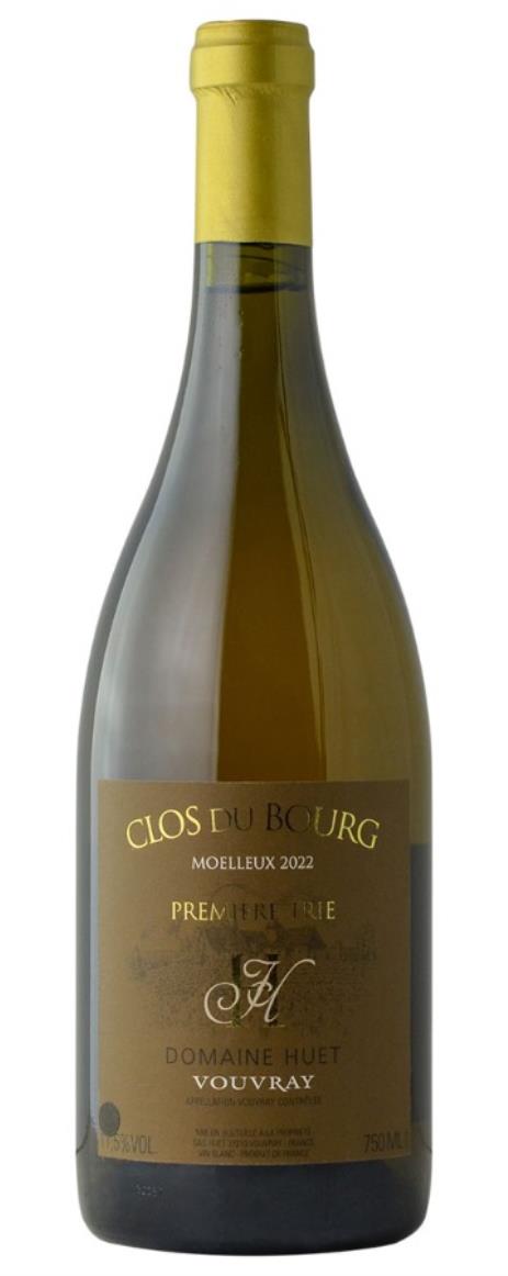 2022 Domaine Huet Vouvray Moelleux le Clos du Bourg 1Er Trie