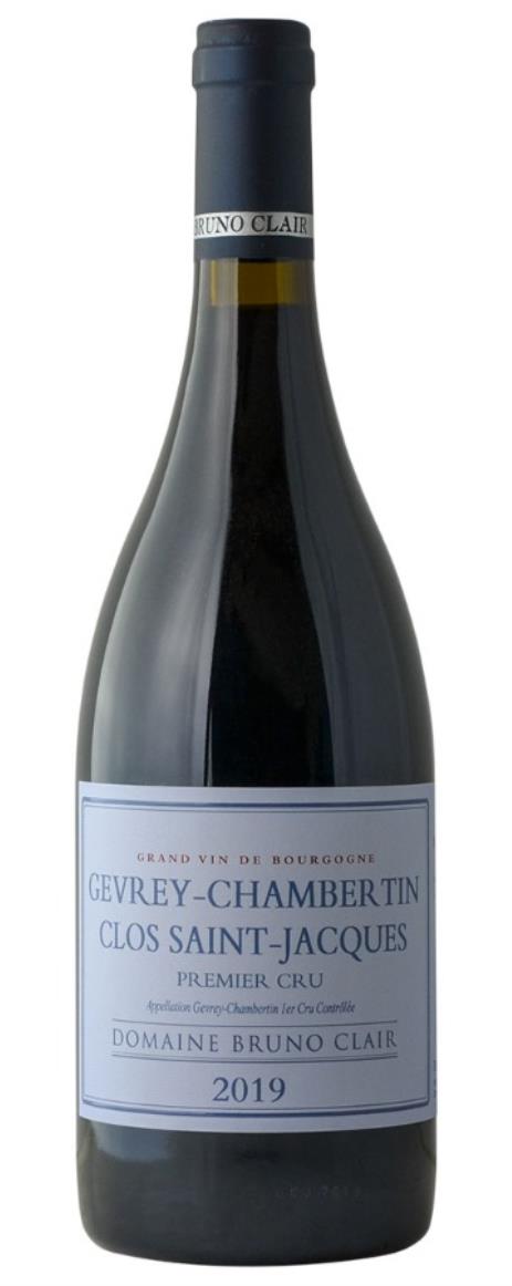 2019 Bruno Clair Gevrey Chambertin Clos St Jacques