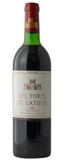 1983 Les Forts de Latour Bordeaux Blend