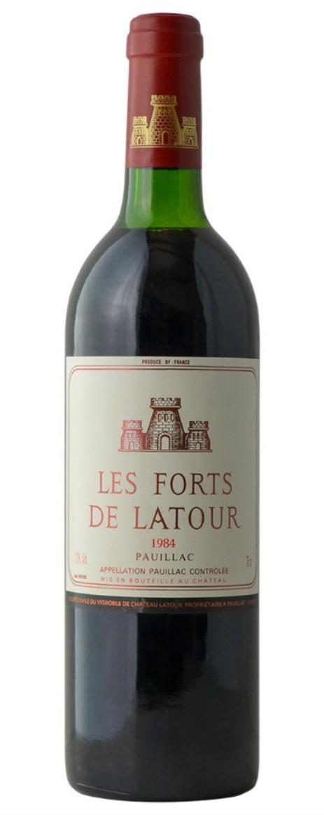 1984 Les Forts de Latour Bordeaux Blend