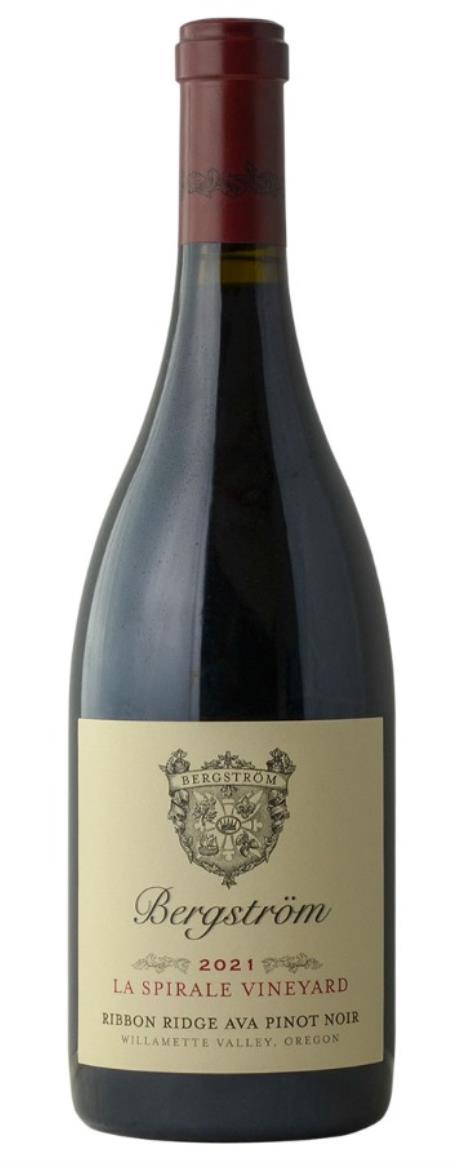 2021 Bergstrom Winery Pinot Noir La Spirale Vineyard Ribbon Ridge