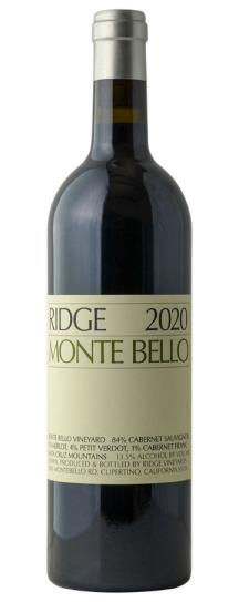 2020 Ridge Monte Bello
