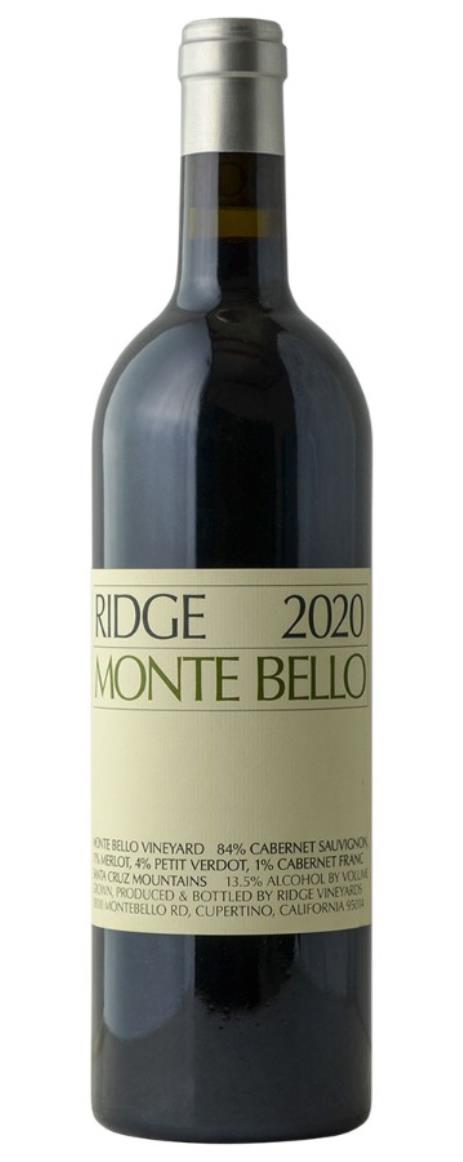 2020 Ridge Monte Bello