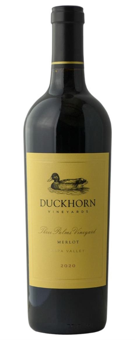 2020 Duckhorn Merlot Three Palms Vineyard