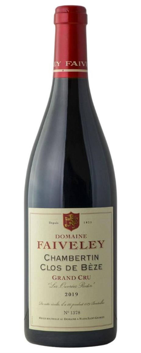 2019 Domaine Faiveley Chambertin Clos de Beze Les Ouvrees Rodin Grand Cru