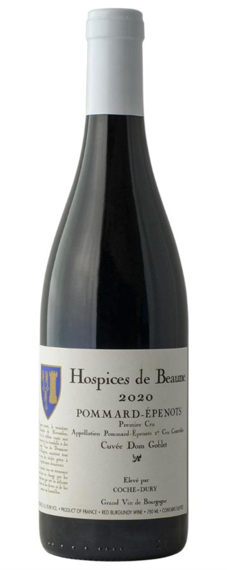 2020 Domaine Coche-Dury Pommard Epenots 1er Cru Goblet Hospices de Beaune