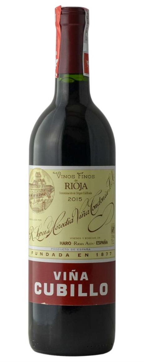 2015 Lopez De Heredia Rioja Vina Cubillo