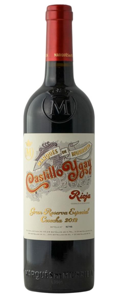 2012 Marques de Murrieta Castillo Ygay Gran Reserva Especial