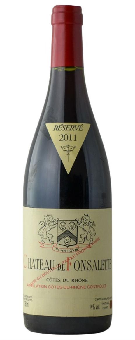 2011 Fonsalette Cotes du Rhone