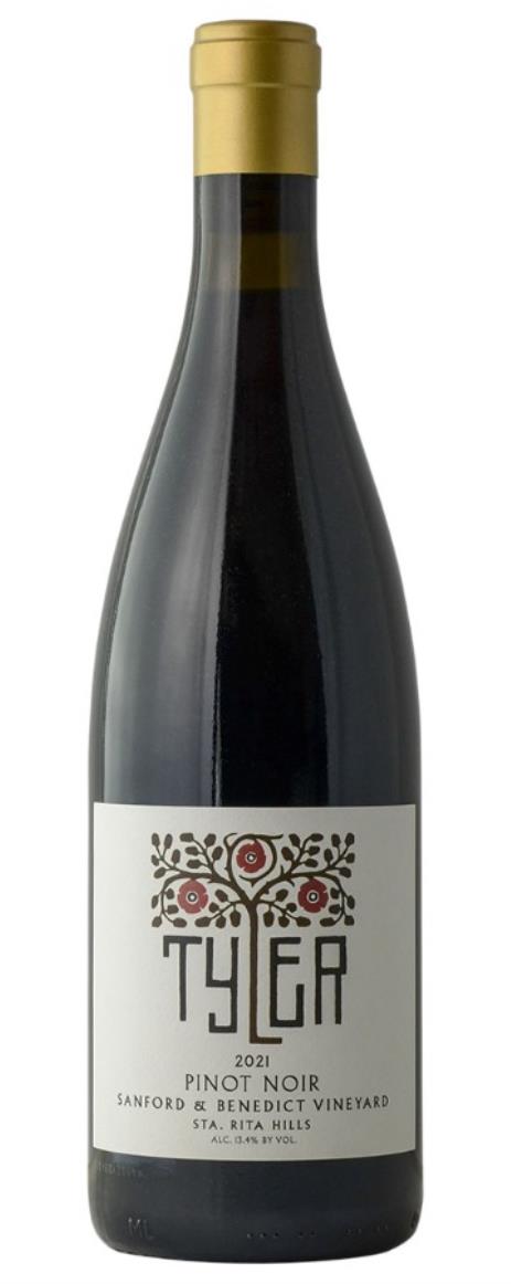2021 Tyler Pinot Noir Sanford & Benedict vineyard